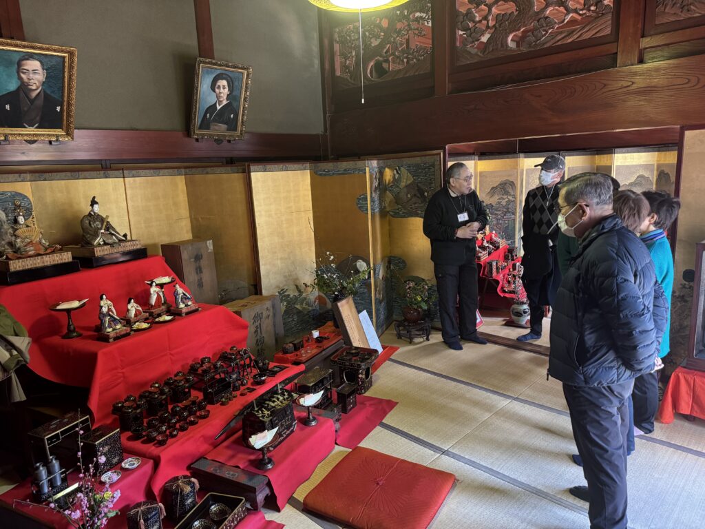 角田市 登録有形文化財 笹森家住宅 笹長堂の雛祭りイベントの様子 雛人形 古今雛 川端玉山 開運!なんでも鑑定団